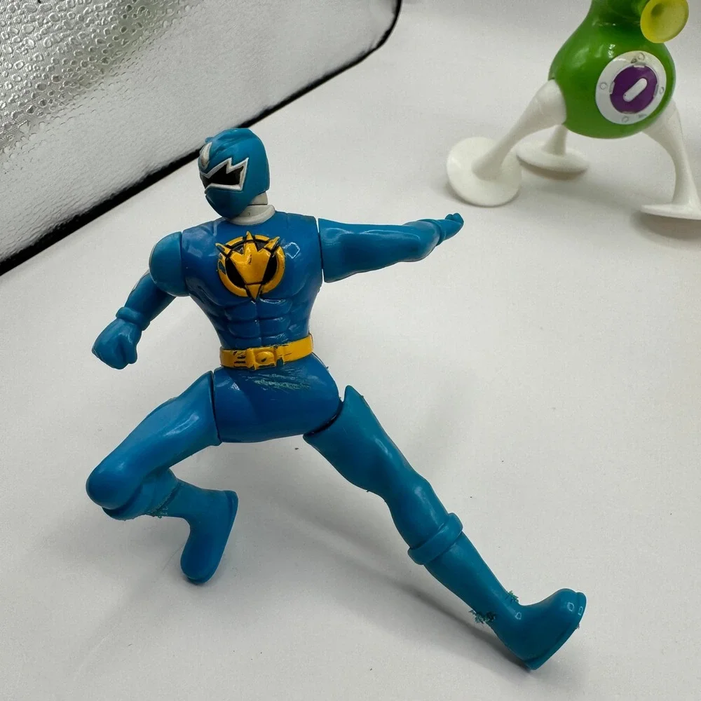 Mixed Toy Lot Power Rangers Dino Thunder Tak Juju McDonald's Alien Figures Multi